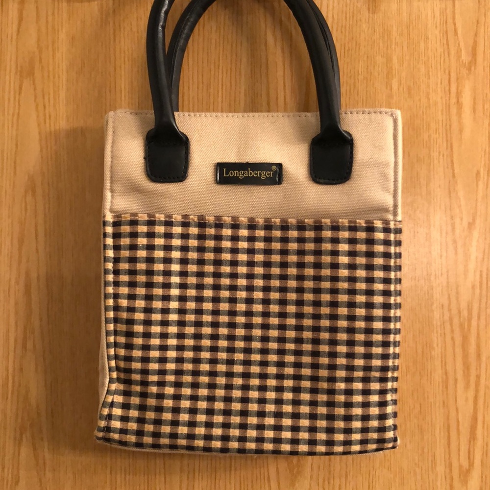 Longaberger small tote